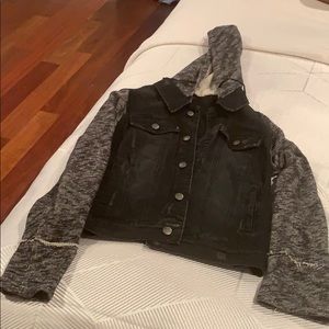 Free People Distressed Jean Jacket